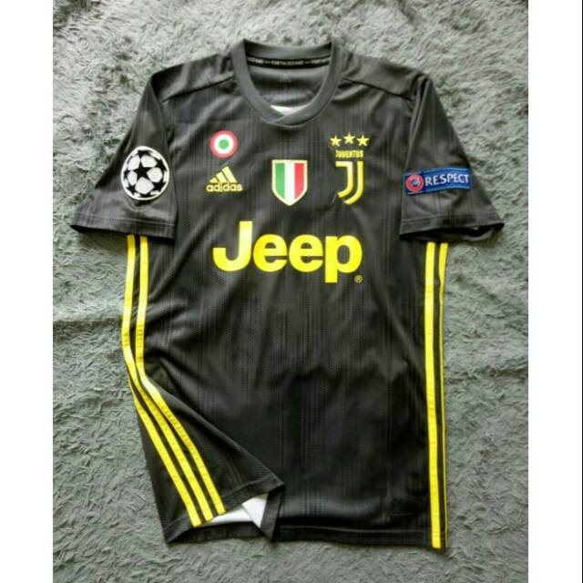 Jersey Original Juventus Away CR7 3rd Parley 2018/2019