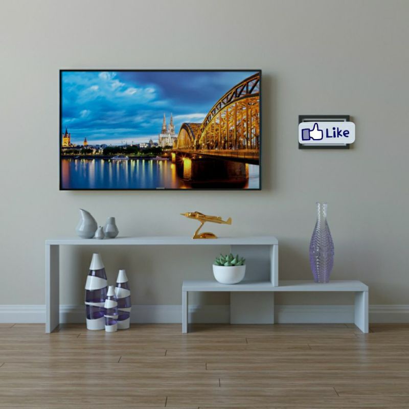 Rak MEJA MINIMALIS MURAH MODERN Rak TV Dinding Tempel Nakas Kayu  Hiasan Dinding Dekorasi Dinding Mo