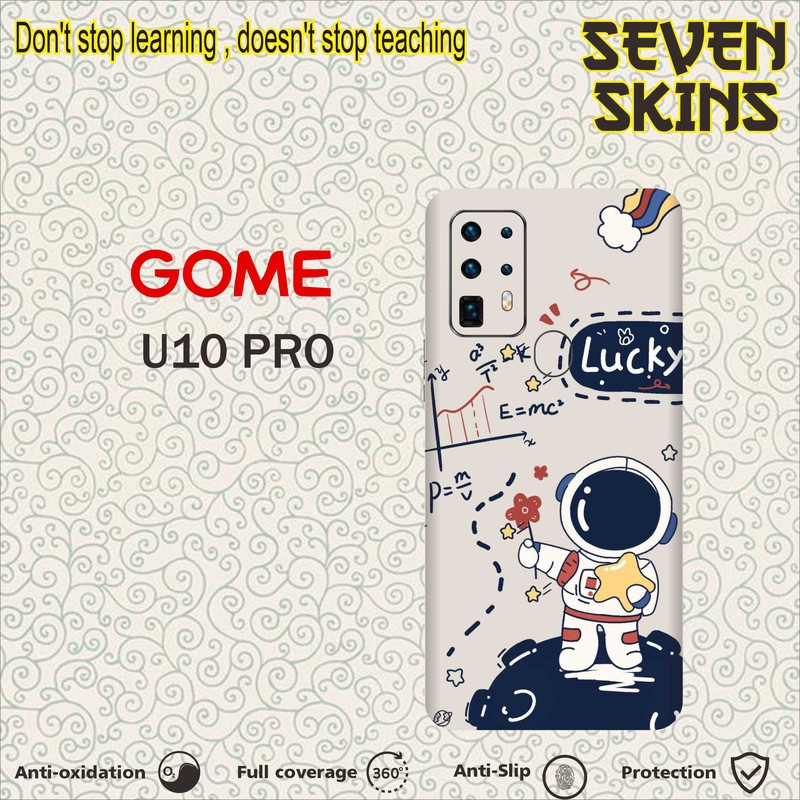SKIN HANDPHONE DAPAT 2 PCS  GOME U10 PRO LUCKY