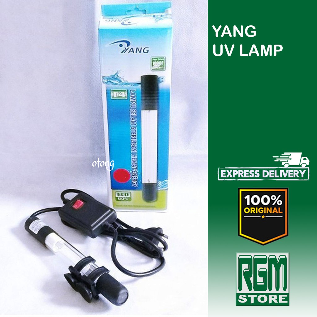 YANG LAMPU UV LAMP 7 9 11 20 25 35 45 watt aquarium aquascape kolam ikan