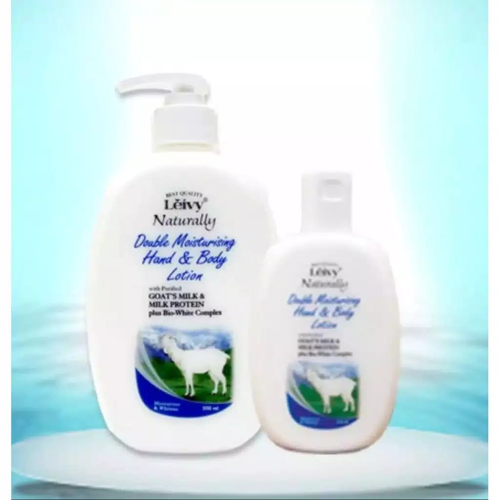 Leivy Hand  Body  Lotion Leivy Double Moisturising Goat s 