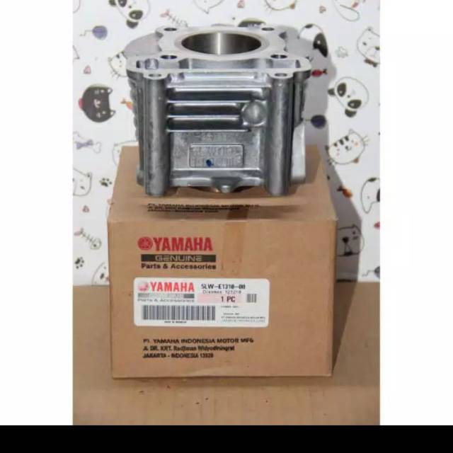 CYILINDER SILINDER BLOK NOUVO LELE & NOUVO Z (GARANSI ASLI YAMAHA INDONESIA)
