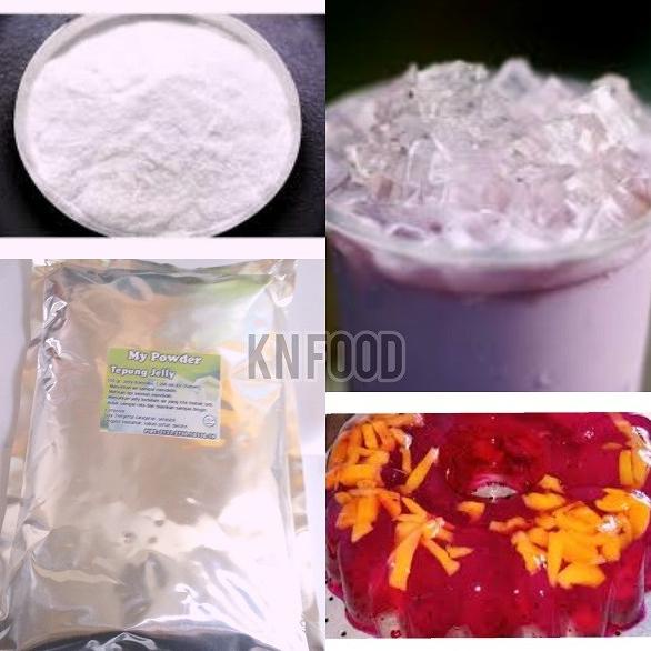 

*$*$*$*$] Tepung Jelly Powder 1 Kg- Jelly Konyaku bubuk Jelly 1000 grm