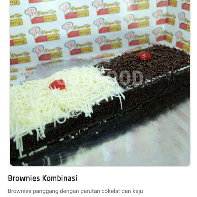 

Brownies Kombinasi