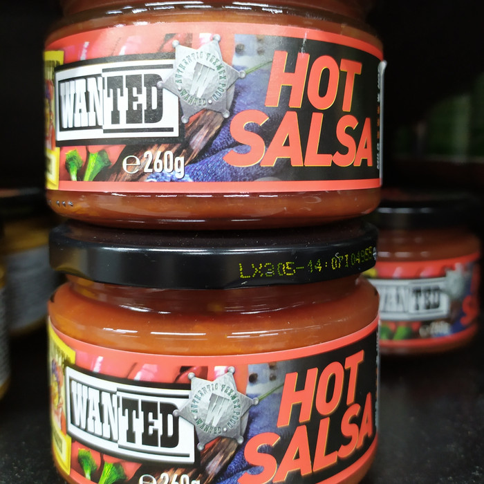 

WANTED Hot Salsa Sauce 260gram