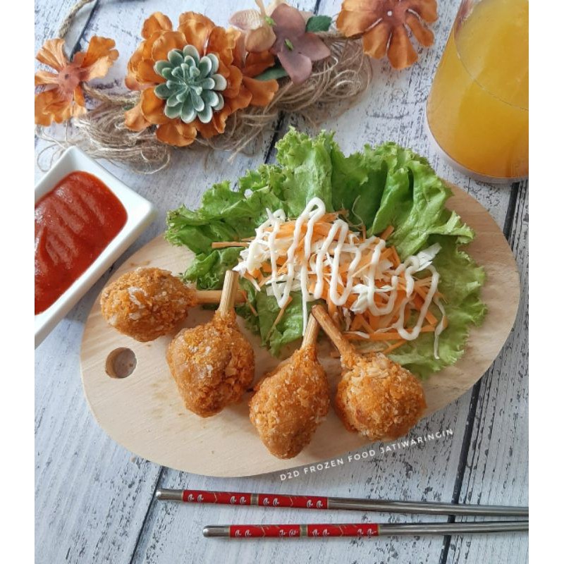 TIPE A Egg chicken roll, Spicy Chicken, Kaki Naga, Shrimp Roll