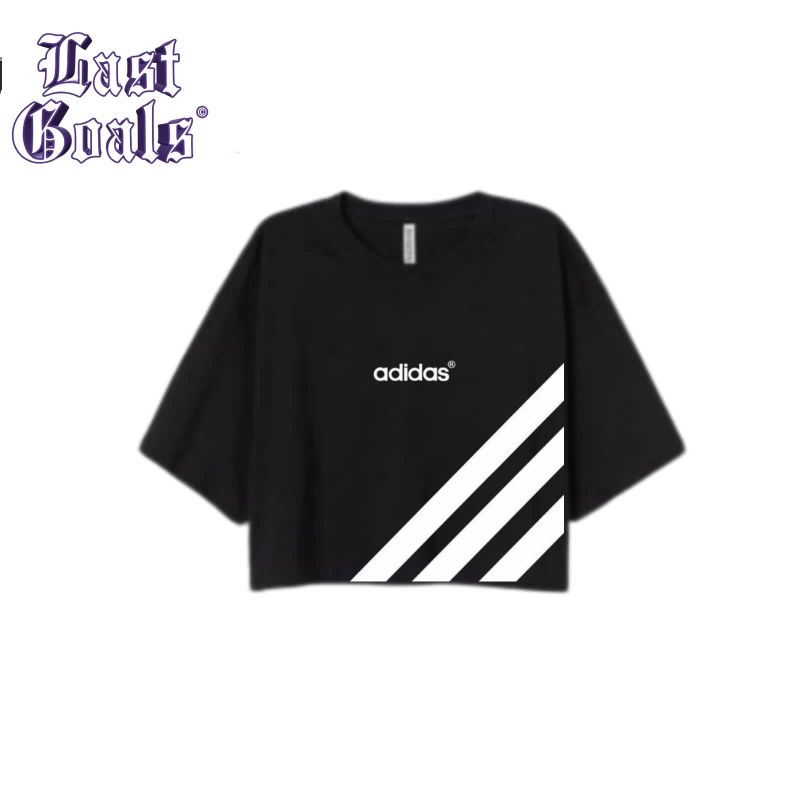 crop top ADIDAS / crop tee distro / crop top korea / Kaos crop top / kaos wanita oversize / kaos vin