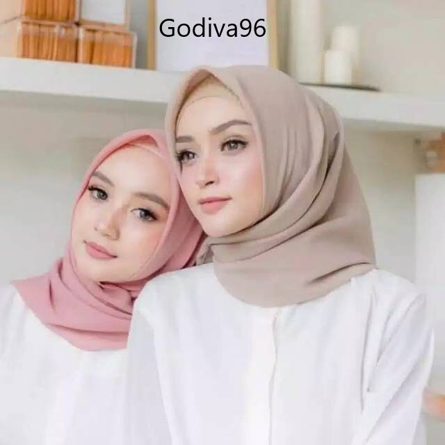 Godiva96 - BELLA SQUARE &quot;WARNA PART 1&quot; || HIJAB SEGIEMPAT | JILBAB DAILY MEDAN