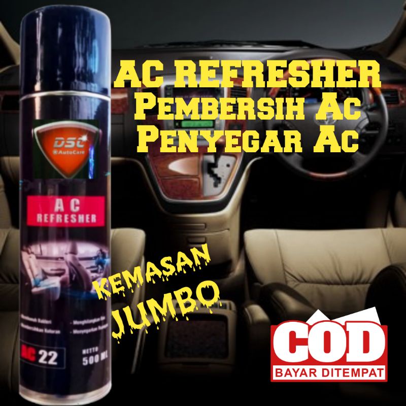 Ac cleaner mobil kemasan 500 ml Penyegar bau AC mobil DSC ac refresher mobil pembersih ac mobil