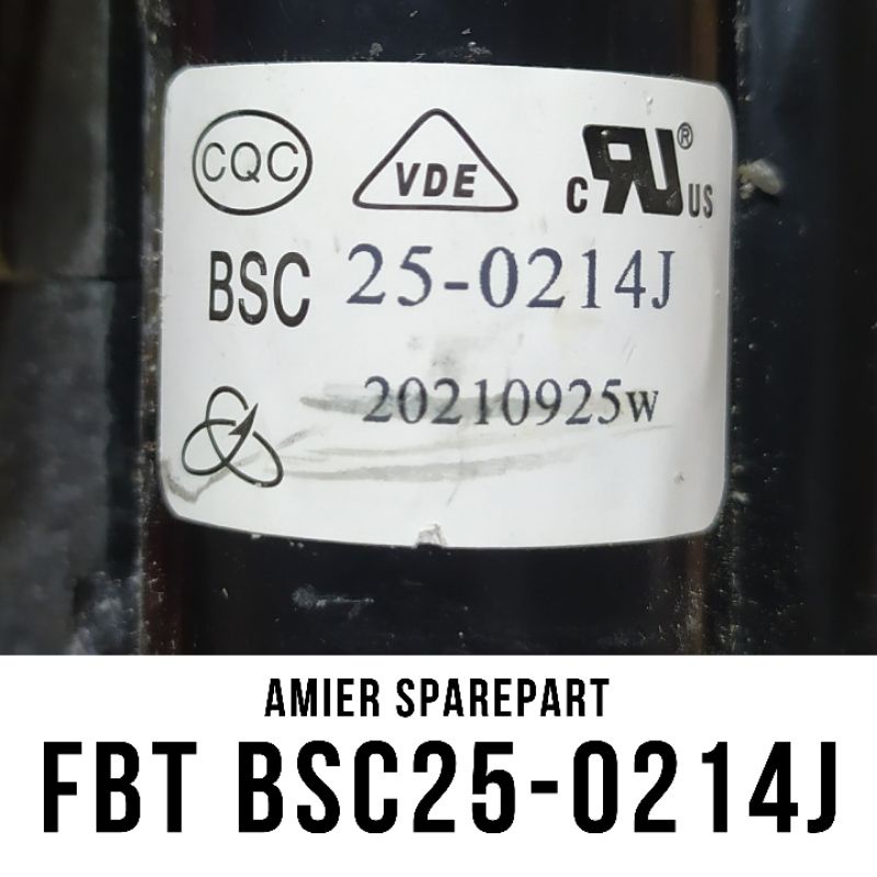 FLYBACK SHARP BSC25-0214J FBT RTRNFA149WJZZ ORIGINAL