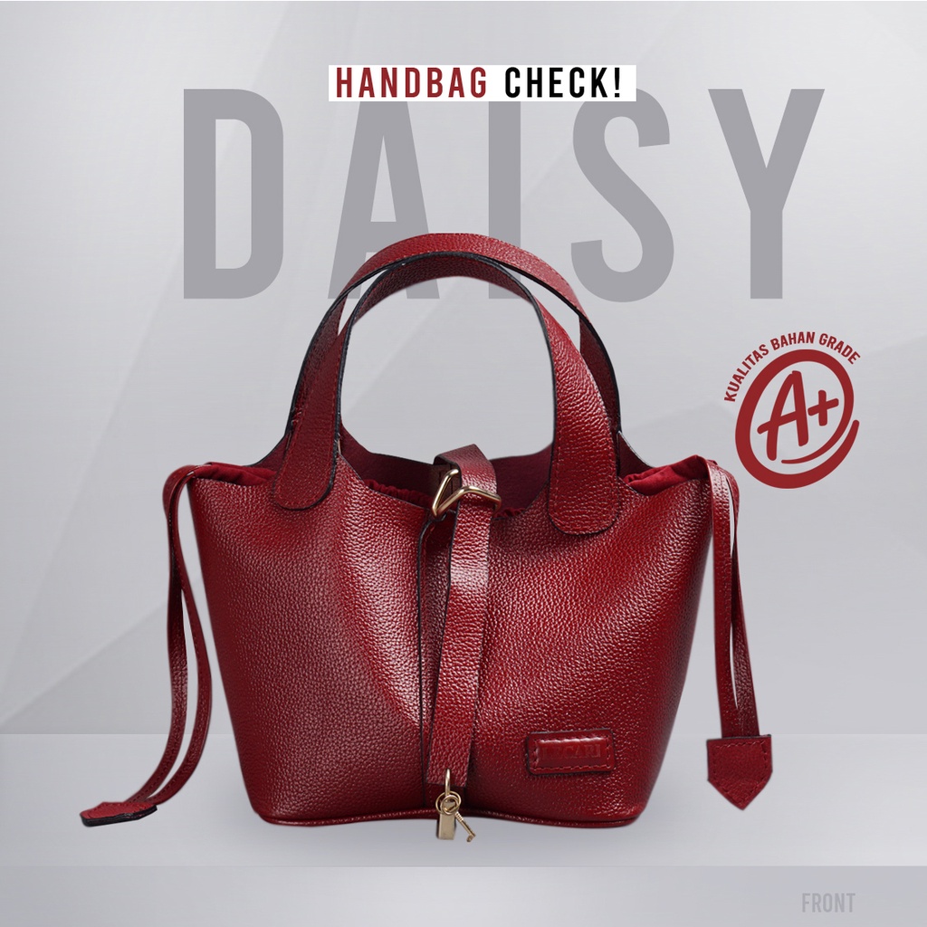 Lecari Daisy Hand Bag Tas Tangan Kulit Asli Wanita Leather