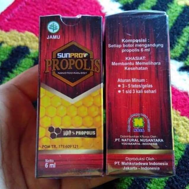 

Multivitamin Sunpro Propolis Herbal Nasa
