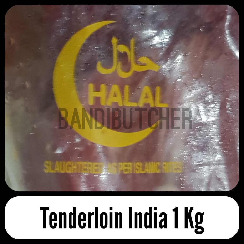 Tenderloin / Daging Sapi Has Dalam - Tenderloin Steak Import India Bandi