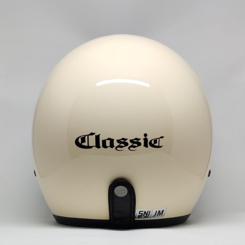 Helm Bogo Retro Classic Flat Visor Original Injak