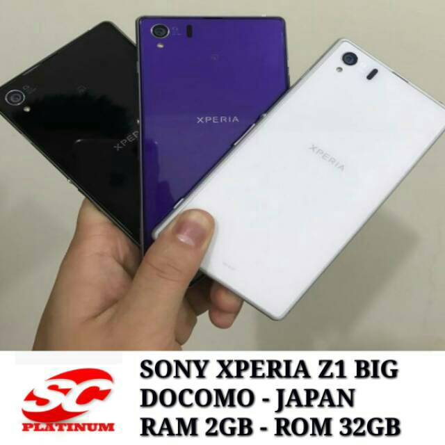 Sony Xperia Z1 Big Mulus Ram 2gb Rom 32gb Docomo Japan Bergaransi Shopee Indonesia