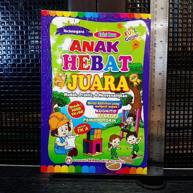 Jual Buku Aktivitas Belajar Anak PAUD TK TKA Anak Hebat Juara (S ...