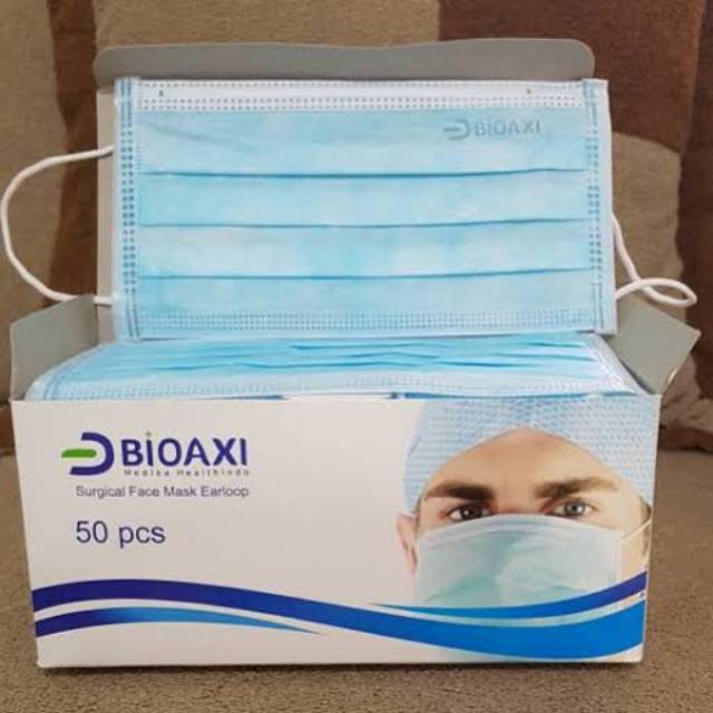 Masker medis 3 ply , kemenkes buatan pabrik