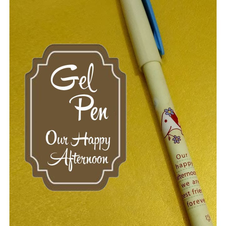 

Pulpen / Bolpen / PEN GEL Fancy - Happy Afternoon