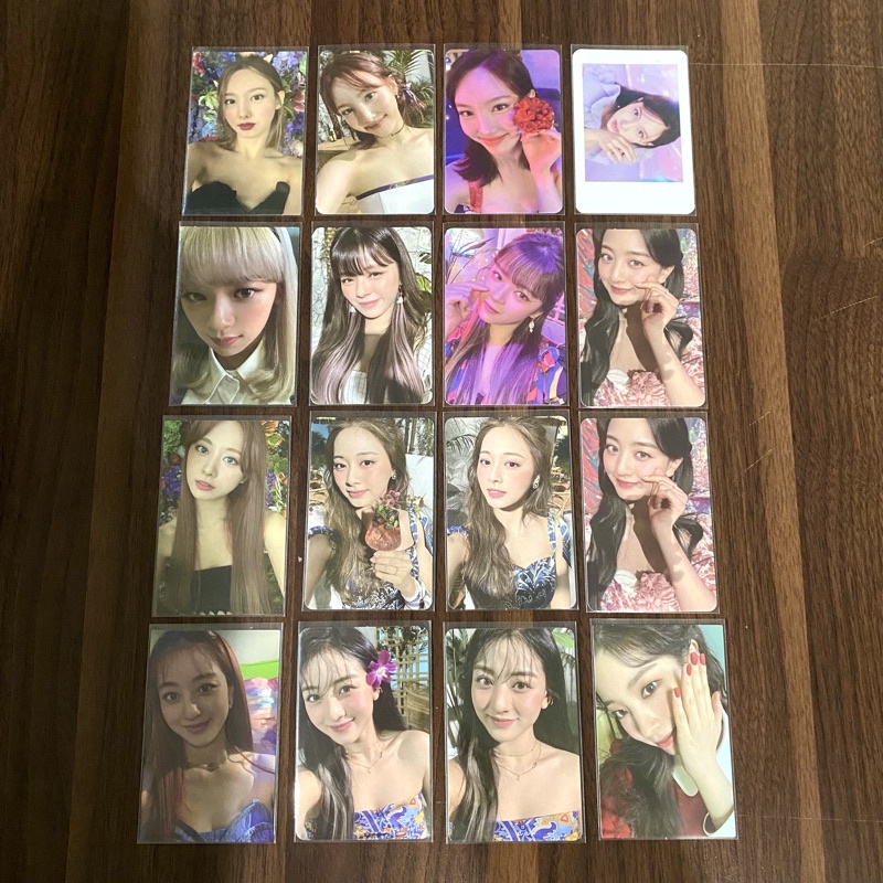TWICE TASTE OF LOVE TOL EWO EYES WIDE OPEN NAYEON JEONGYEON JIHYO TZUYU DAHYUN PHOTOCARD PC