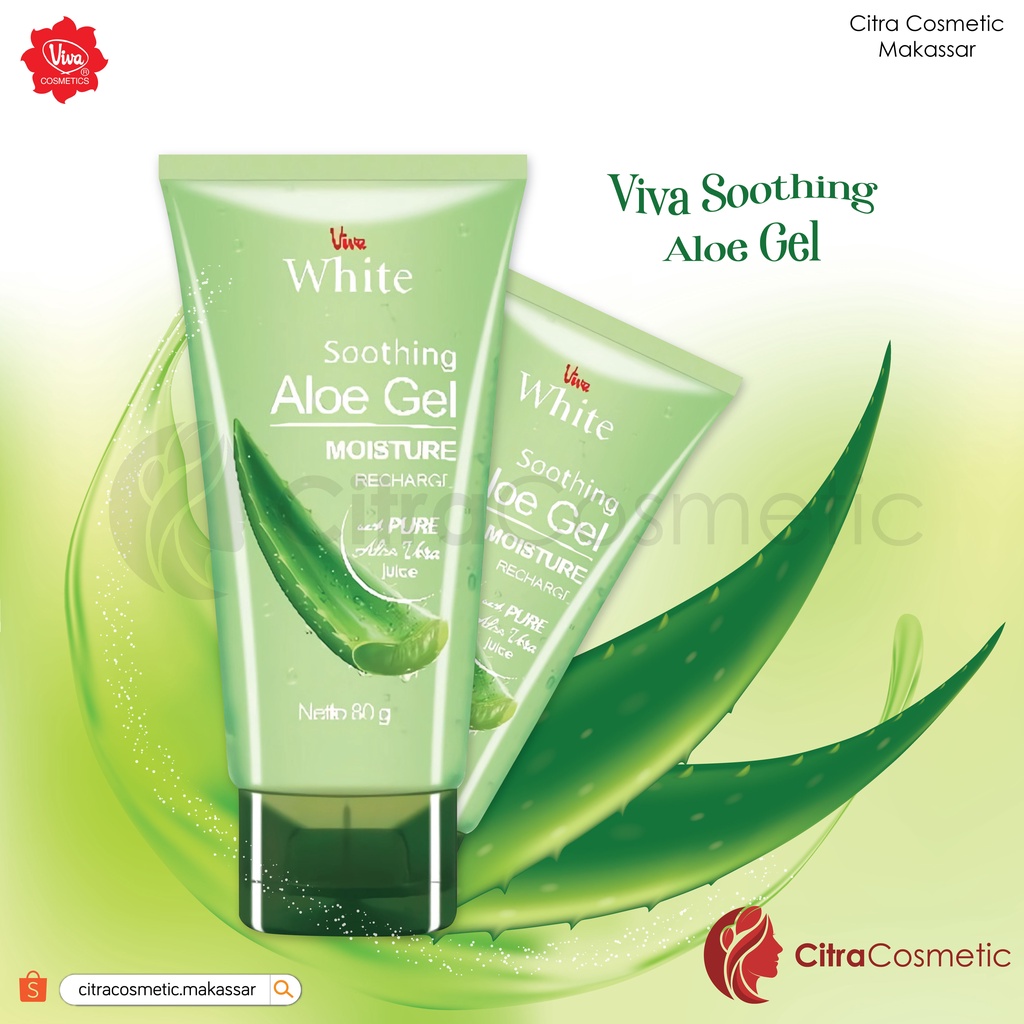 Viva White Soothing Aloe Gel 80 G