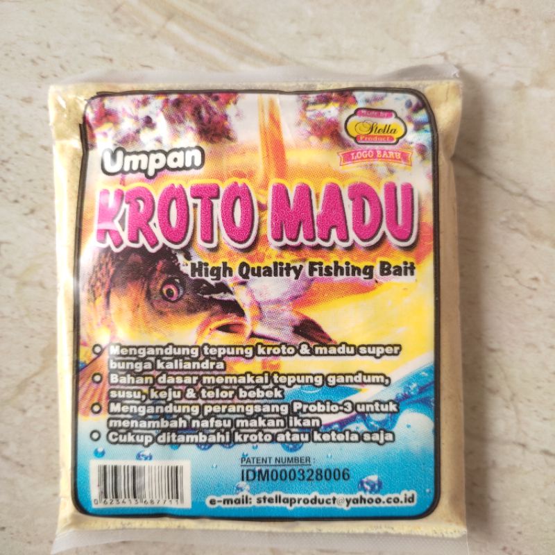 Pelet Umpan Mancing Kroto Madu by Stella Products