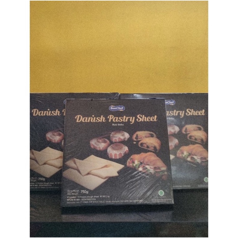 

danish pastry sheet bonchef kemasan 750gr