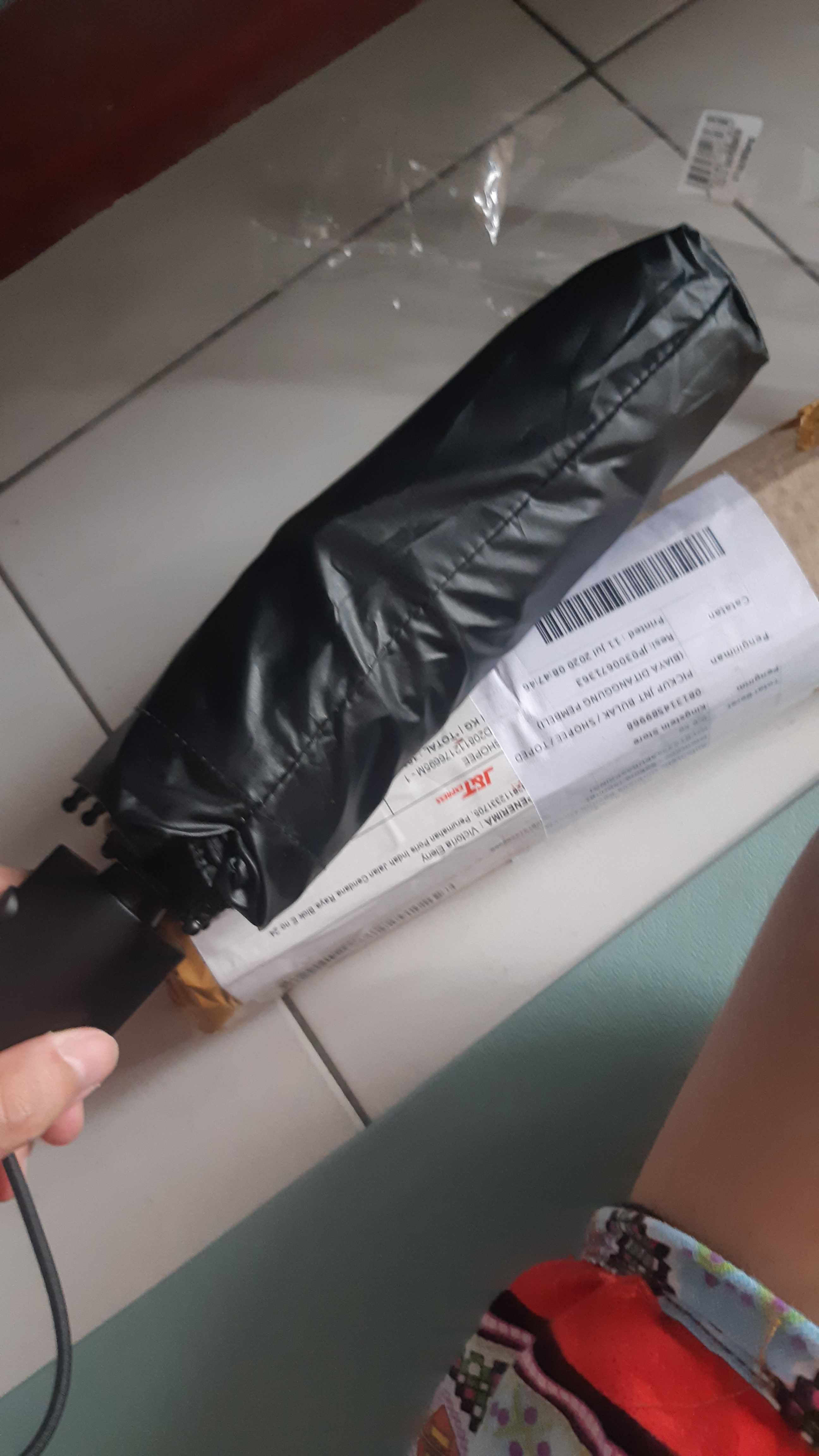 Original Remax Rt-u3 Automatic Umbrella Payung Lipat Mini Otomatis