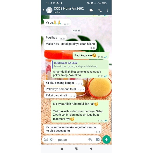 Salep Zwafel 24 Original Salep Gatal