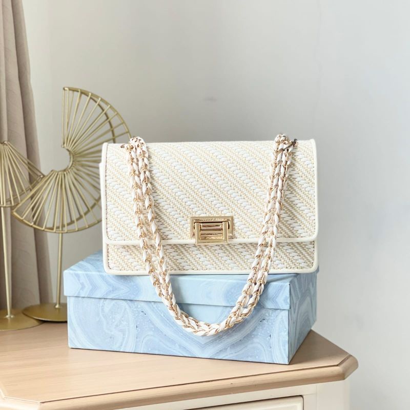 8.8 SALE | CK Chain Handle Shoulder Bag GIFTSET INCLUDE BOX