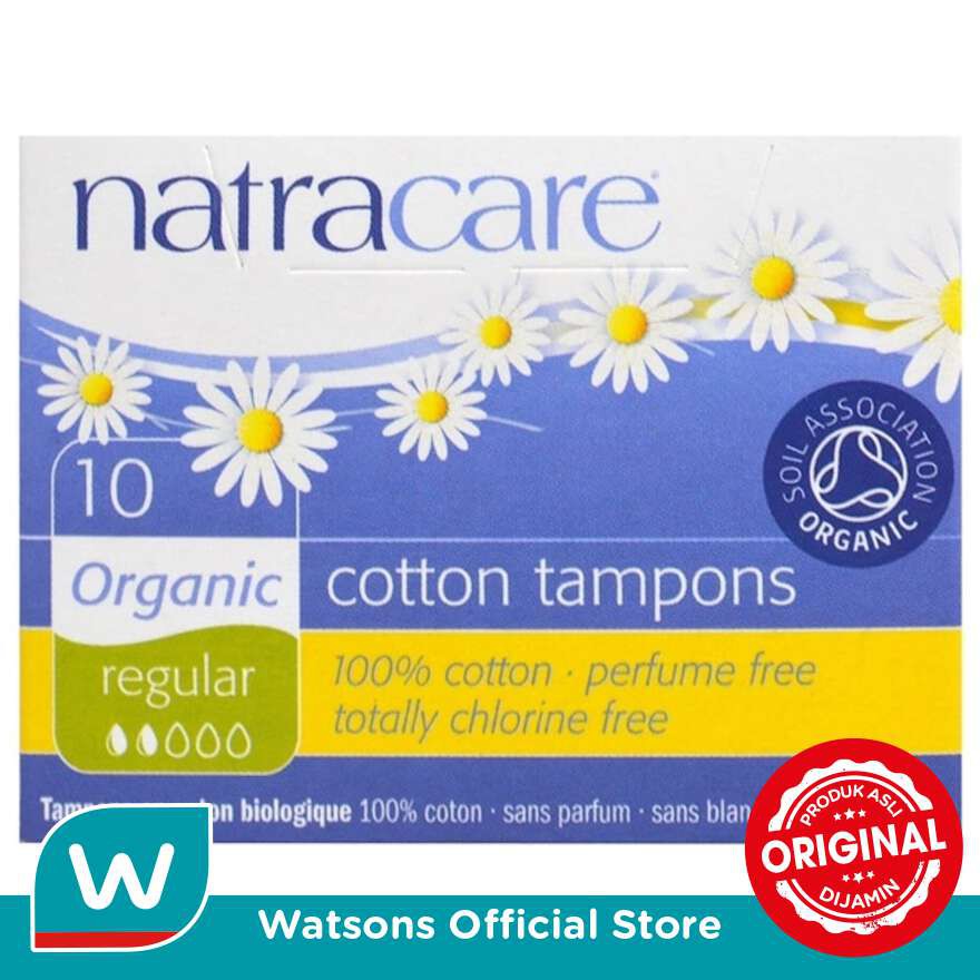 Natracare Tampon Organic Regular 10s