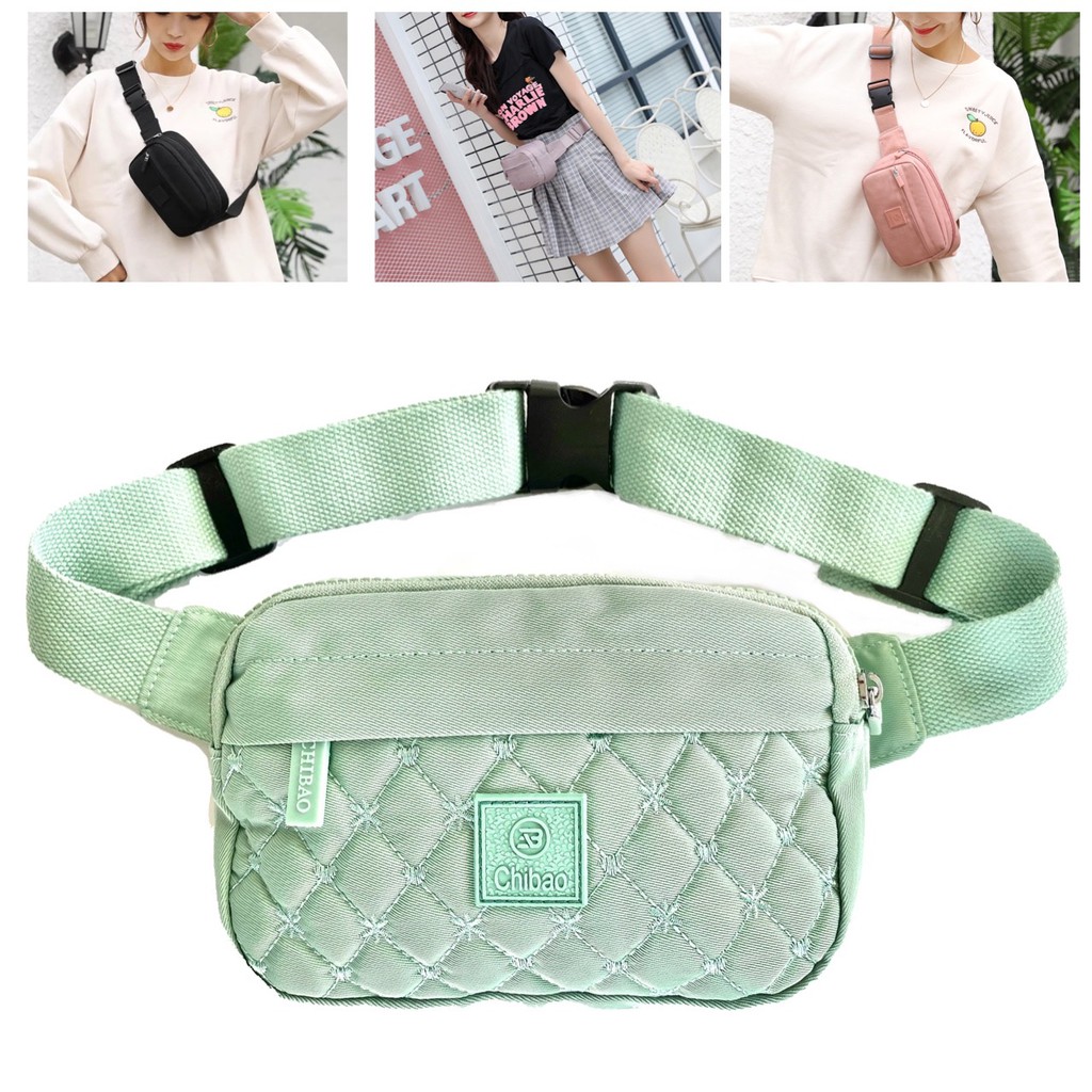 Tas Waistbag Wanita import Slempang ORIGINAL CHIBAO Sling Bag Tas Dada Fashion Premium