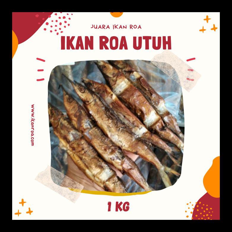 

READY STOK! IKAN ROA ASAP KILOAN | IKAN ROA UTUH | UKURAN 1 KG | MURAH