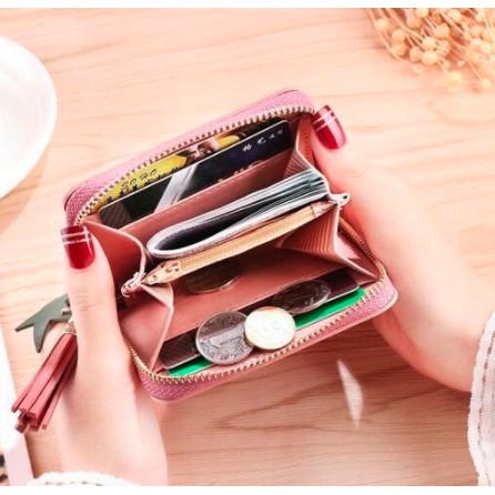 BAJ Dompet Lipat Korea Murah KOREAN FASHION WALLET ORIGINAL TIPIS - BY TF044