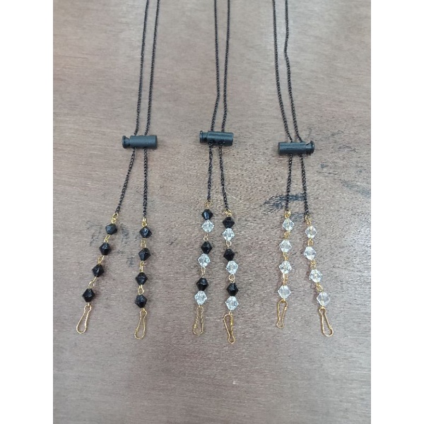 konektor masker 2 in 1/strap masker rantai