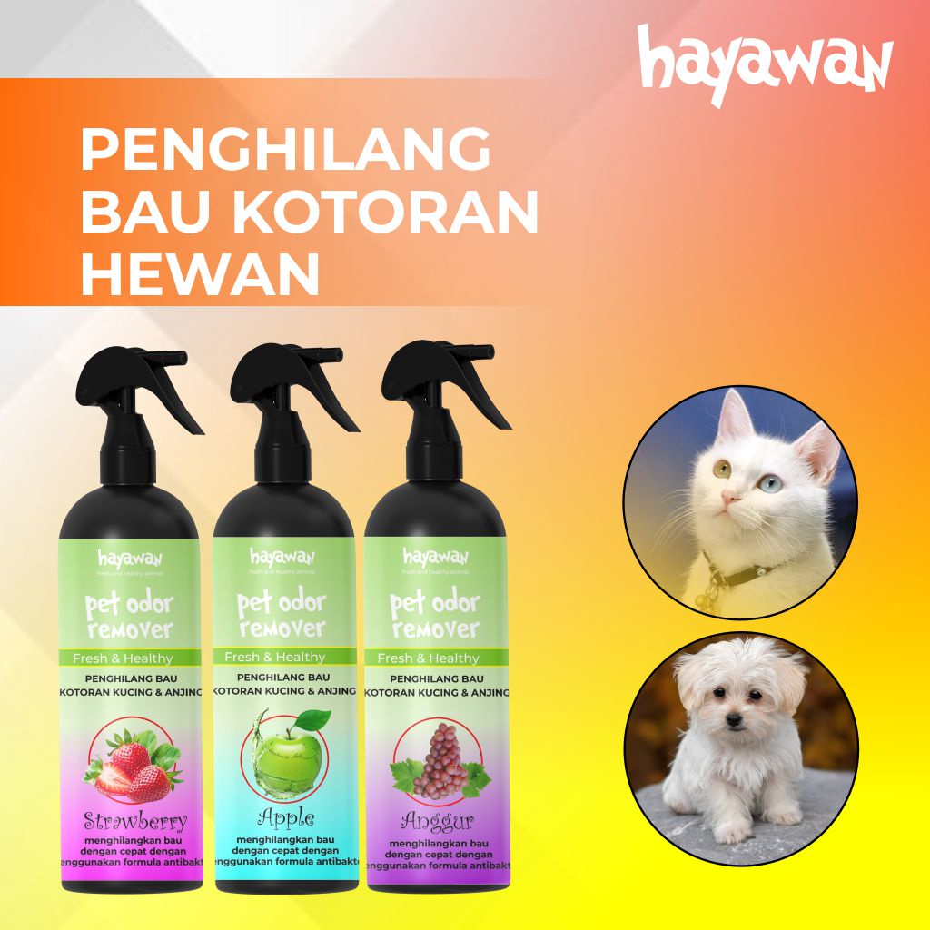 Penghilang Bau Pesing Pipis BAB Kelinci Kucing Anjing Pewangi Kandang Penghilang Bau Kencing Kucing Anjing 250ML / Pet Odor Remover Spray / Litter Box / Pasir Kucing / Kucing / Anjing / Cat Dog / CatDog / Cat Dog