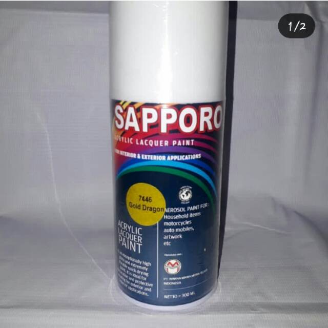 SAPPORO SPRAY GOLD DRAGON 7446 300 ml