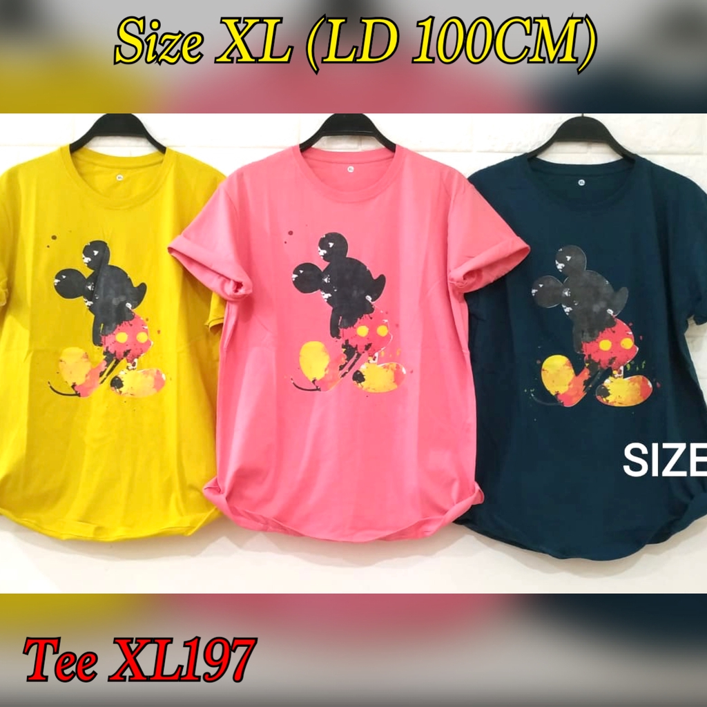 T-Shirt Tumblr WARNA XL / Tumbler Tee WARNA XL / Kaos Murah Kualitas Bagus / XL WARNA PART 4