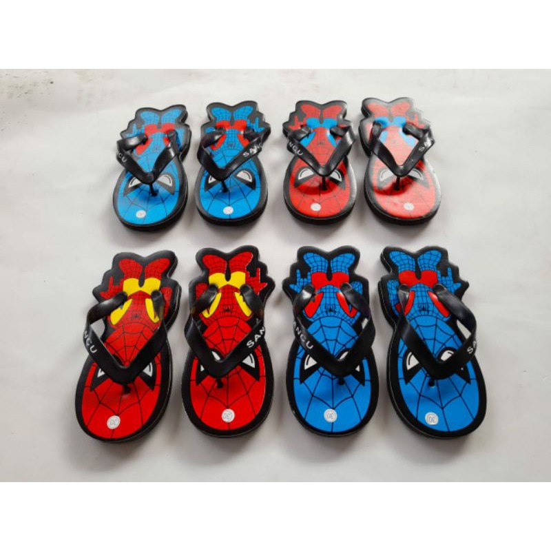 Sandal Karakter Spider man 31-35