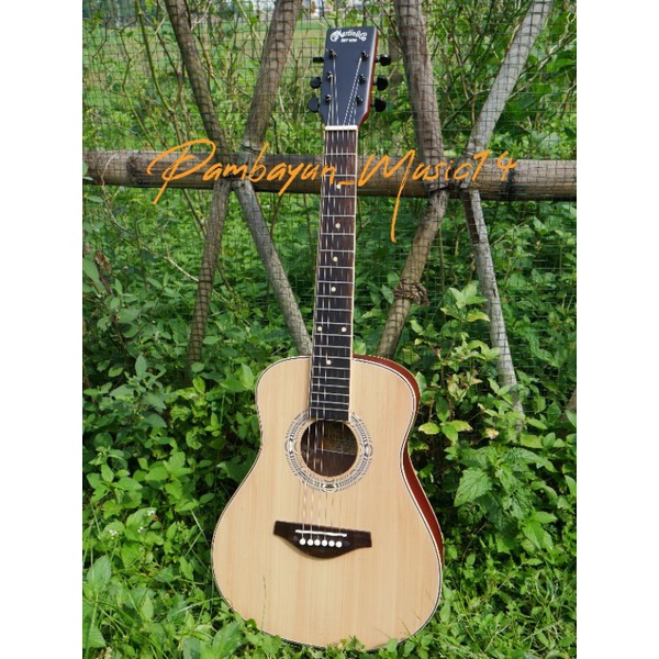 GITAR 3/4 MARTIN &amp; CO. CUSTOM GRATIS PACKING KAYU