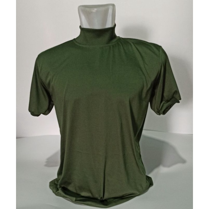 QH Kaos Loreng Pria Baju Kaos Doreng Baju Kaos Loreng TNI Kaos Hijau Botol Kaos Army Baju Loreng