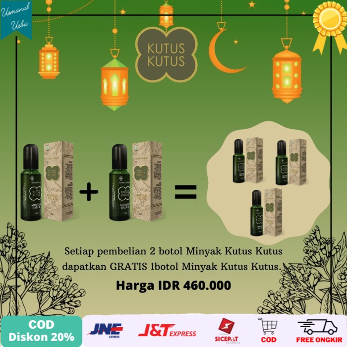 

◾COD◾ MINYAK KUTUS KUTUS PROMO