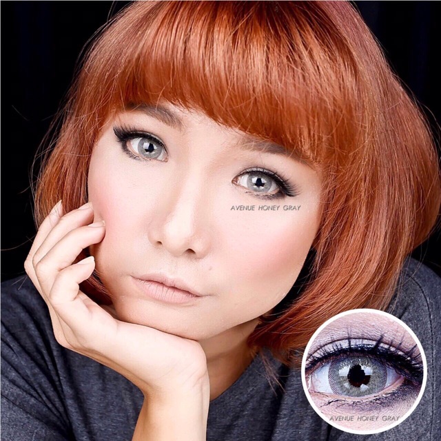 Titanium gray softlens