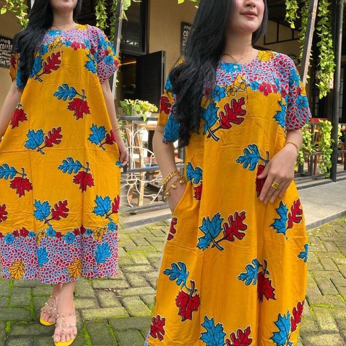 Pakaian tidur wanita model piyama DASTER JUMBO untuk ibu menyusui busui hamil gemuk dan gendut