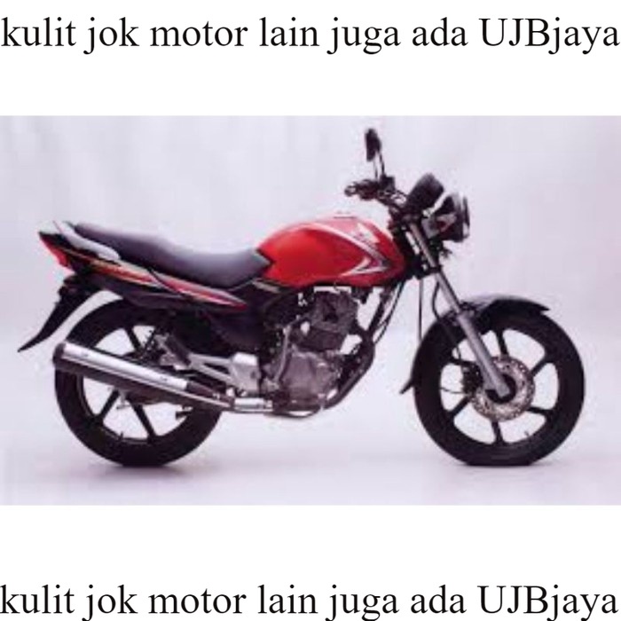 Sarung Jok Motor Megapro Primus Original / BAHAN ORI Kulit Jok Motor Megapro Primus S18