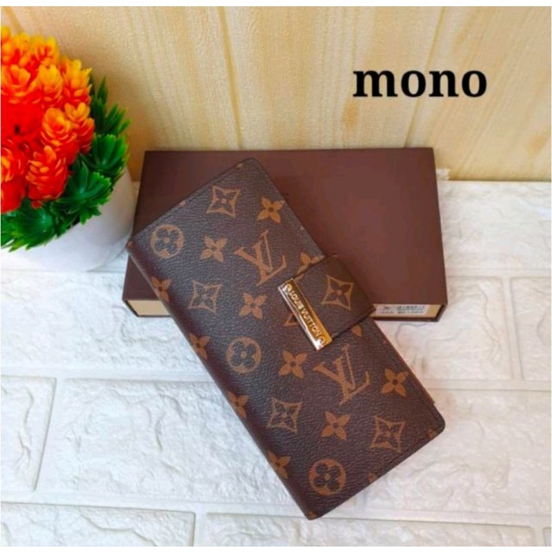 Dompet Panjang Lipat Wanita Kode 61217 + Freebox