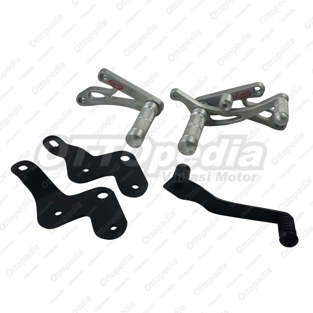 Footstep Depan / Underbone Combiz Grand / Supra 100 lama Silver