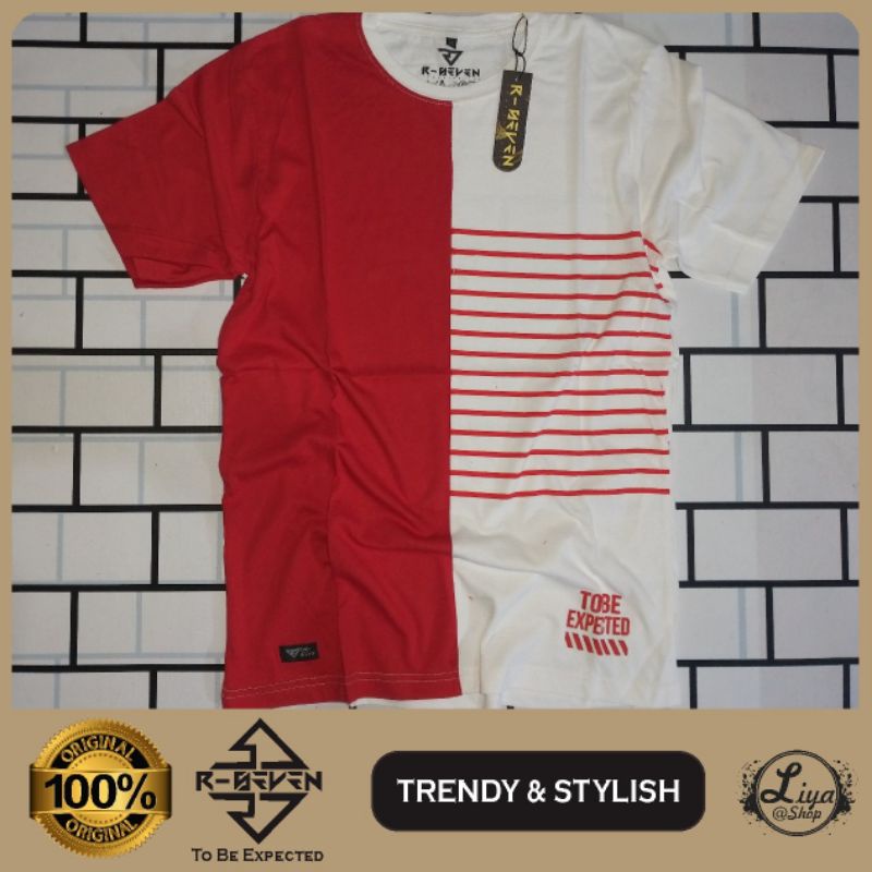 KAOS RSeven Original R-Seven RSVN R7 R-7 Pakaian Baju Distro Pria ORI Asli Bandung Branded Keren