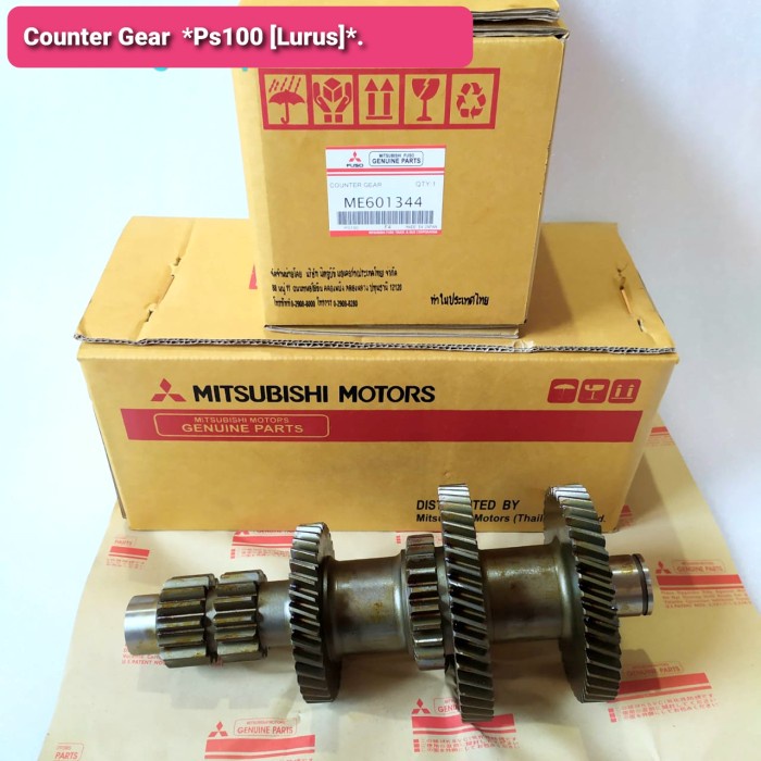 Counter Gear Gigi Susun Mitsubishi PS100 Gigi Lurus