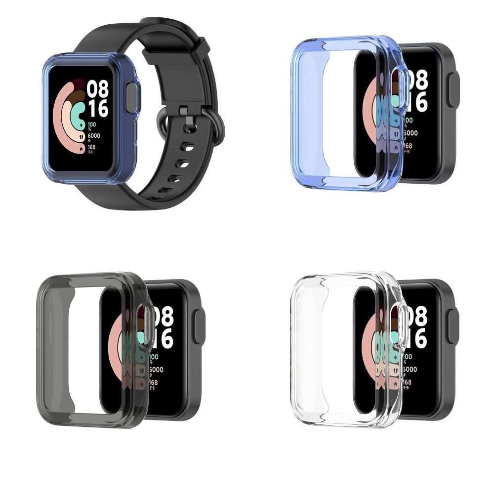 Casing Pelindung Bahan Tpu Untuk Xiaomi Mi Watch Lite Redmi