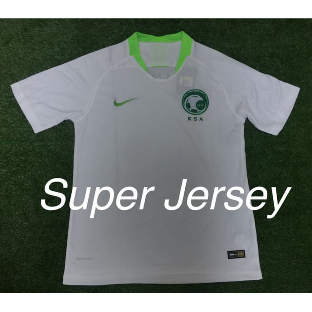 Jersey Grade Ori Saudi Arabia Home Arab Saudi World Cup 2018 Bagus